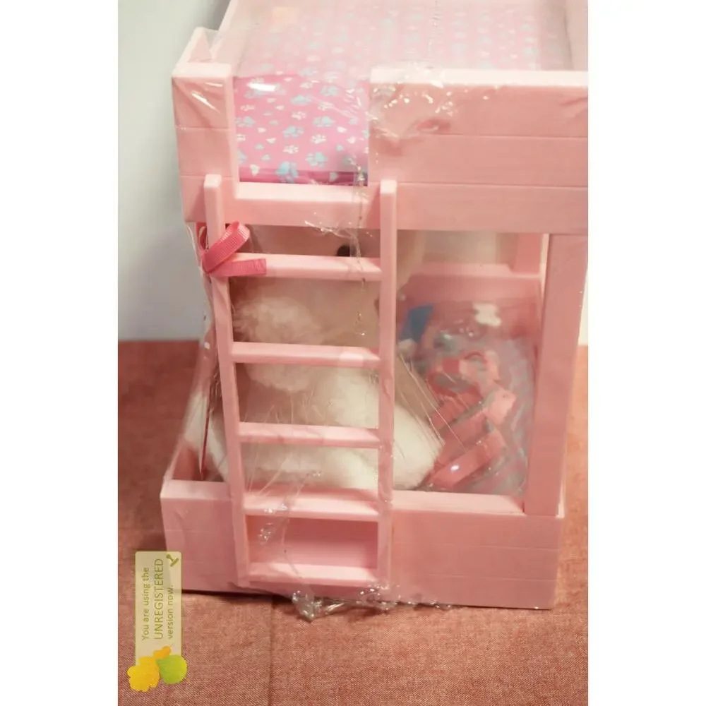 Our Generation Puppy Dreams Pink Bunk Bed Set